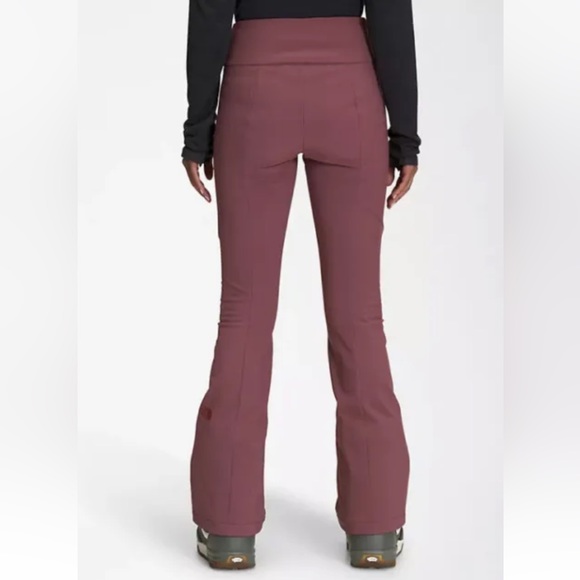 The North Face Women’s Snoga Ski Pant High Waist Wild Ginger Slim Fit NWT - Picture 3 of 13